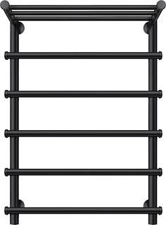 Полотенцесушитель электрический Secado Турин 1 СП 60x60, черный, R