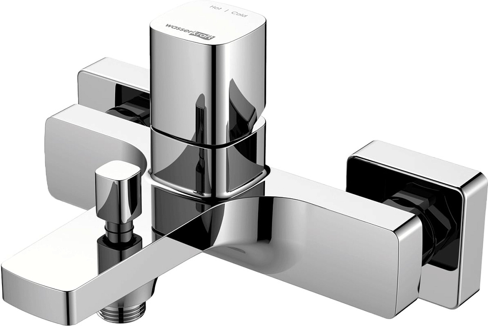 Смеситель для ванны с душем Wasserkraft Naab 8601