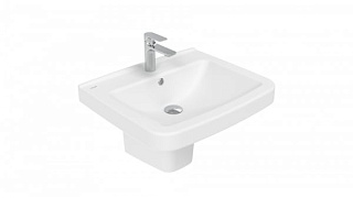 Раковина Creavit Lara LR060-00CB00E-0000 белая глянцевая