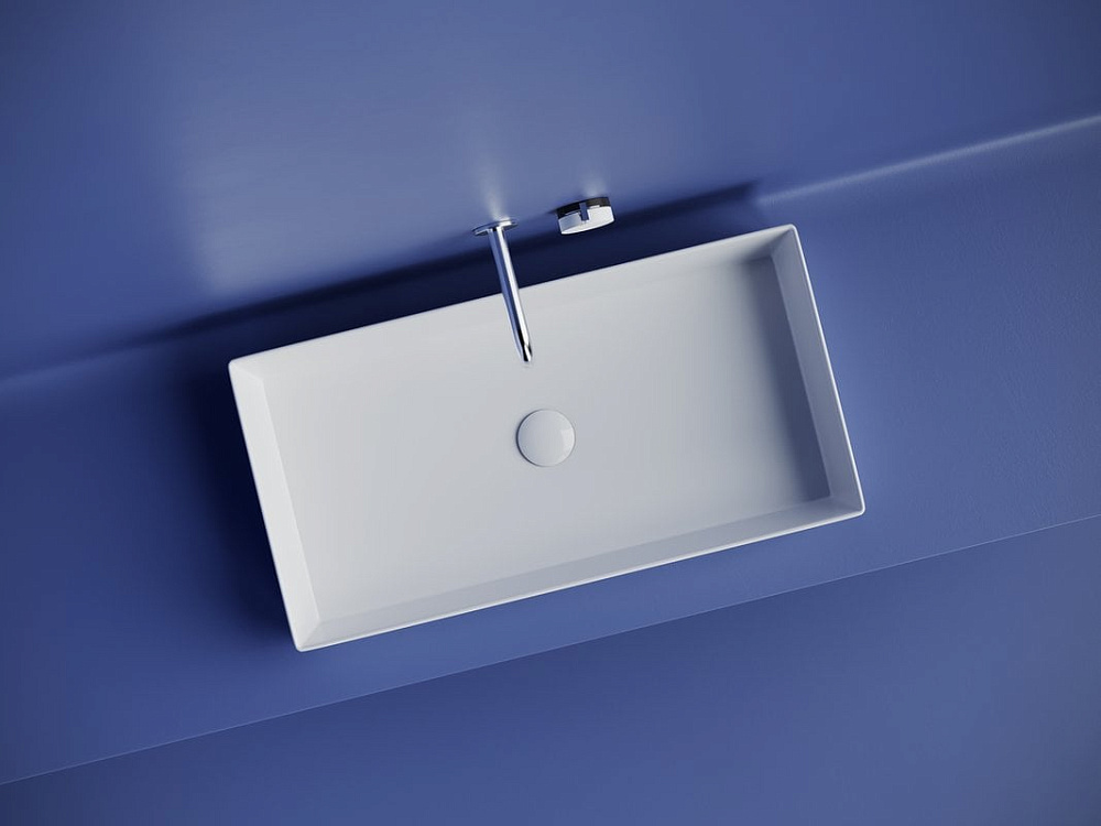 Накладная раковина Ceramicanova Element CN6071 белая глянцевая