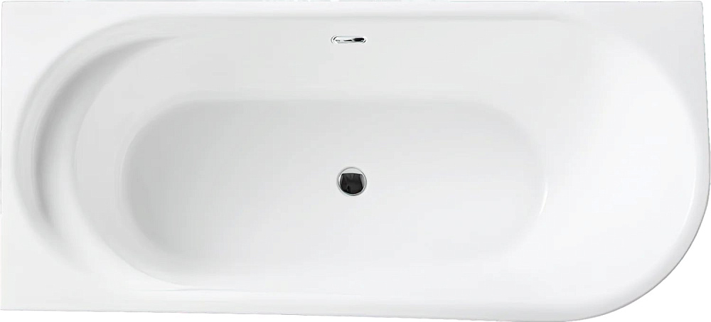 Акриловая ванна BelBagno 150x80 см, левая, BB410-1500-780-L
