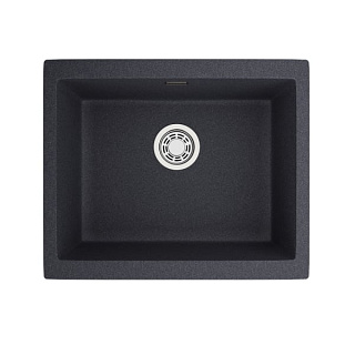 Мойка кухонная Emar Quartz EMQ-1555.P, морион