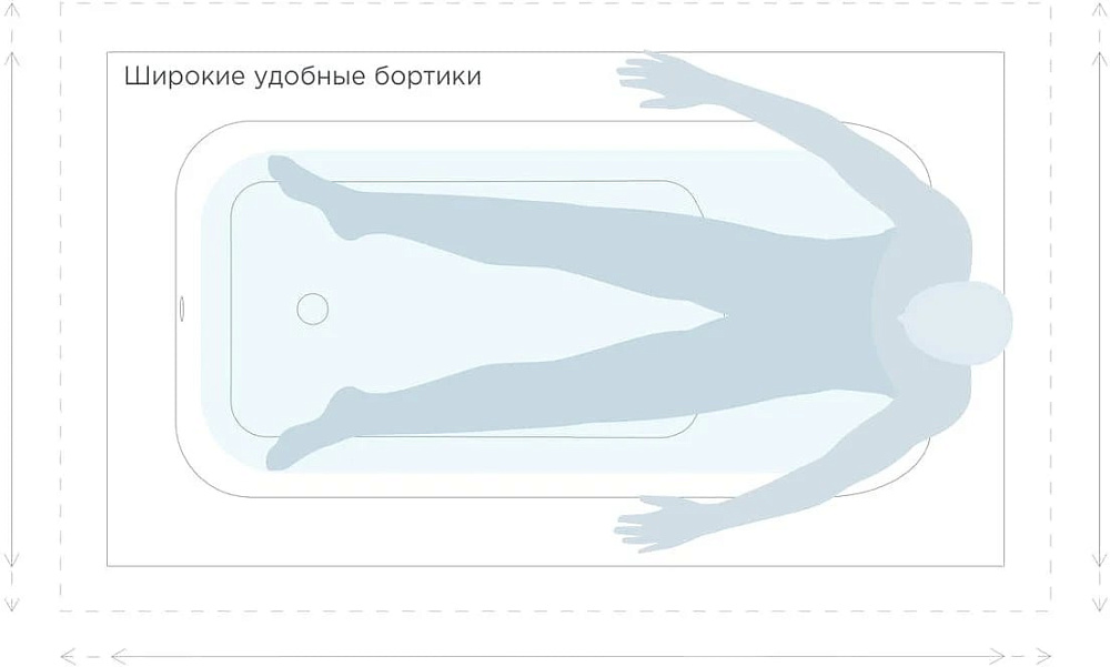Ванна из искусственного камня Salini Orlanda Plus S-Sense 190x100 см, встраиваемая, матовая белая, н