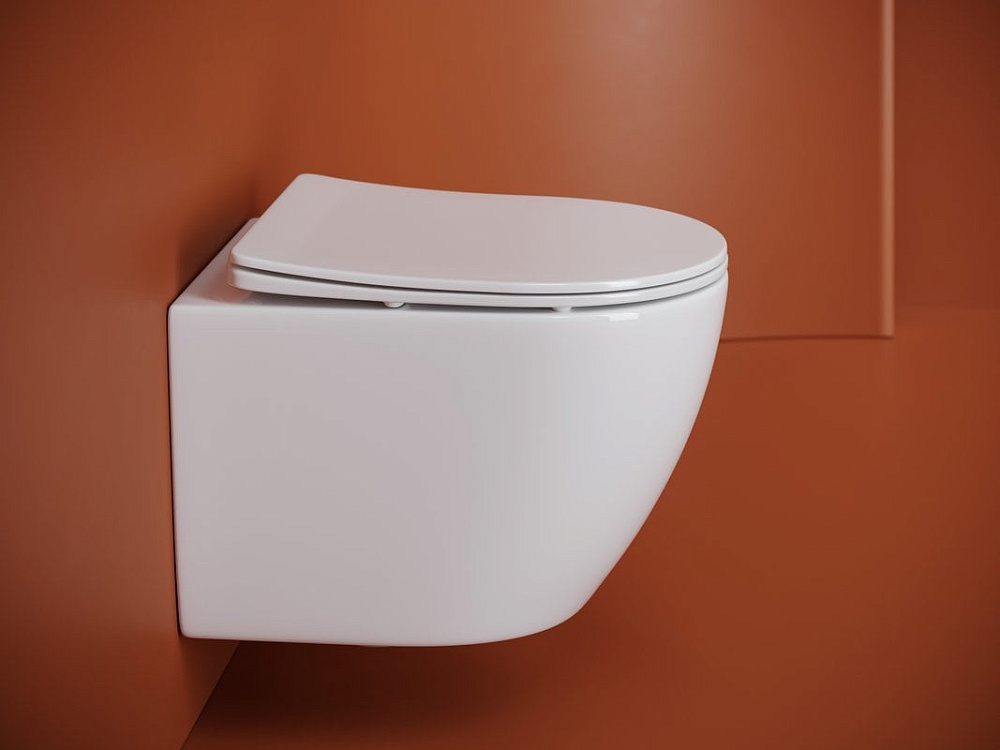 Подвесной унитаз Ceramicanova Uno смыв Торнадо CN11001T белый