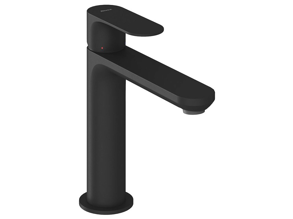 Смеситель для раковины Ravak Eleganta EL 012.20BLM матовый черный