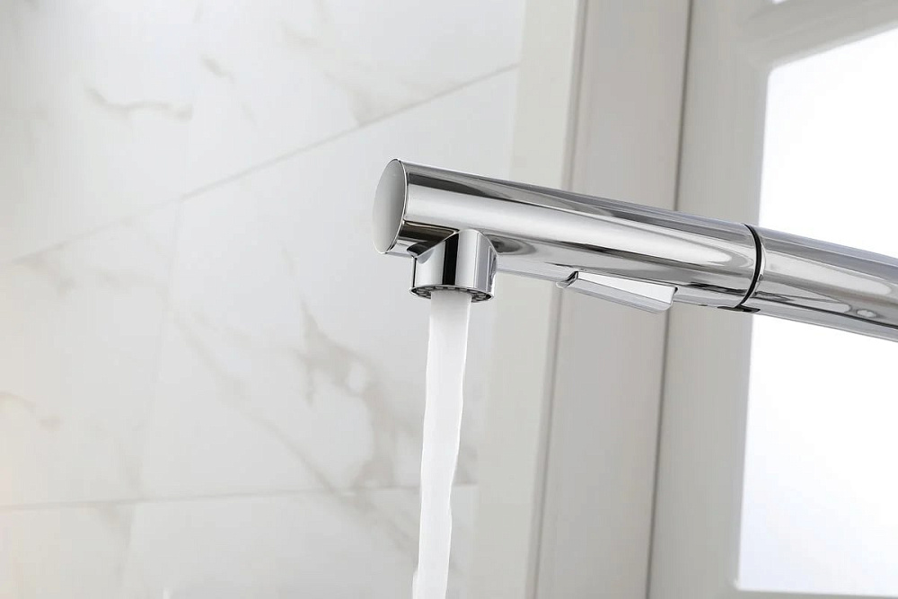 Смеситель для кухни Paulmark Neo Ne214419-CR, хром
