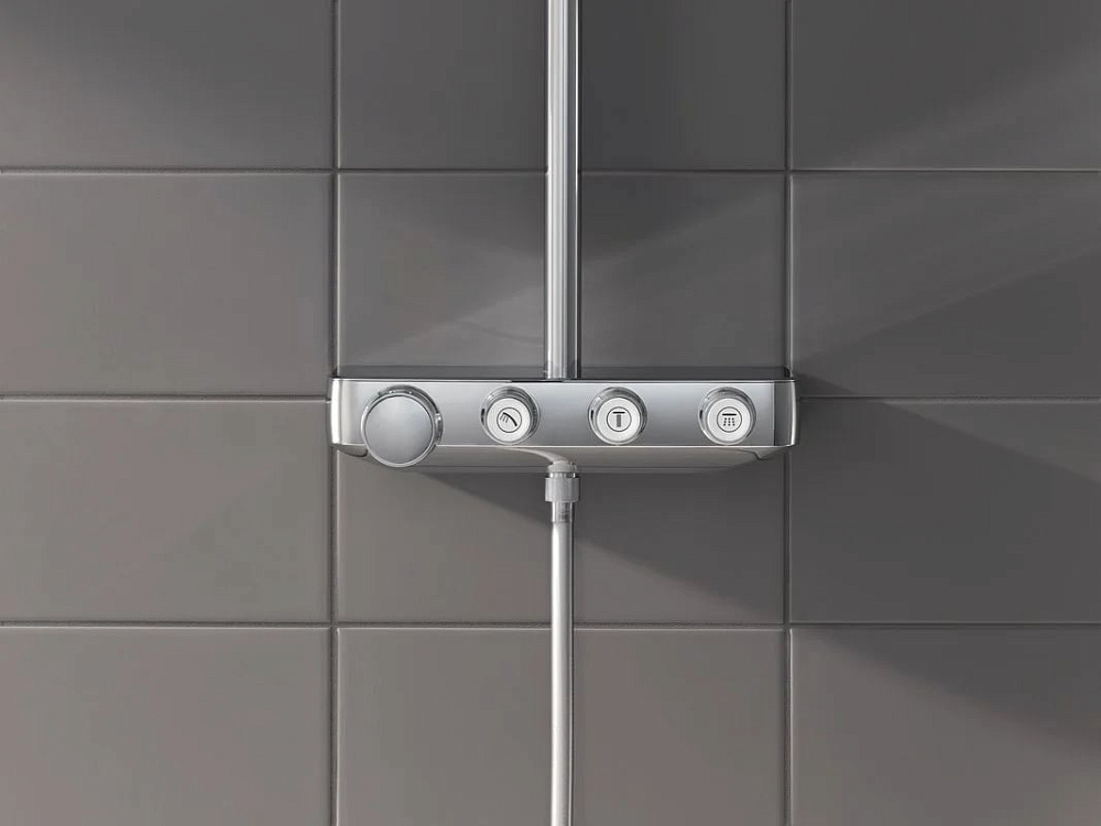 Душевая стойка Grohe Euphoria SmartControl 310 Duo 26507000, с термостатом