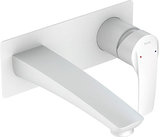 Смеситель для раковины IDDIS Ray RAYWT00i65 С ВНУТРЕННЕЙ ЧАСТЬЮ  белый
