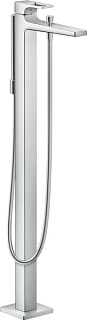 Напольный смеситель для ванны с душем Hansgrohe Metropol 74532000, хром