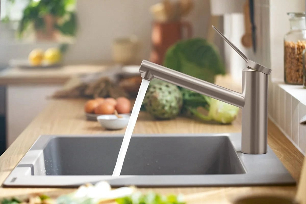 Смеситель для кухни Hansgrohe Zesis M33 74802800 сталь
