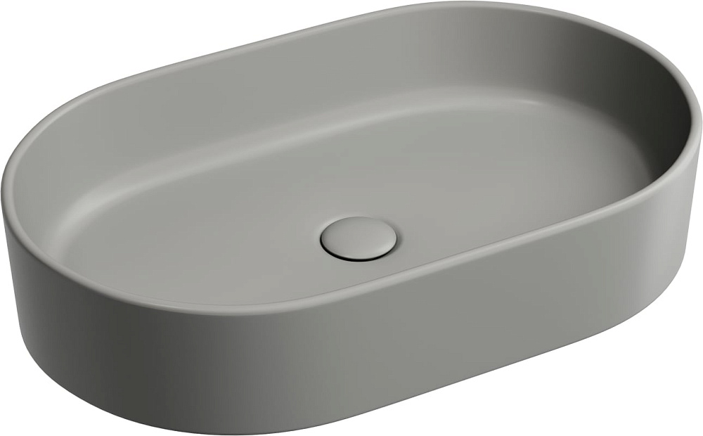 Накладная раковина Ceramicanova Element CN6048MH антрацит матовая