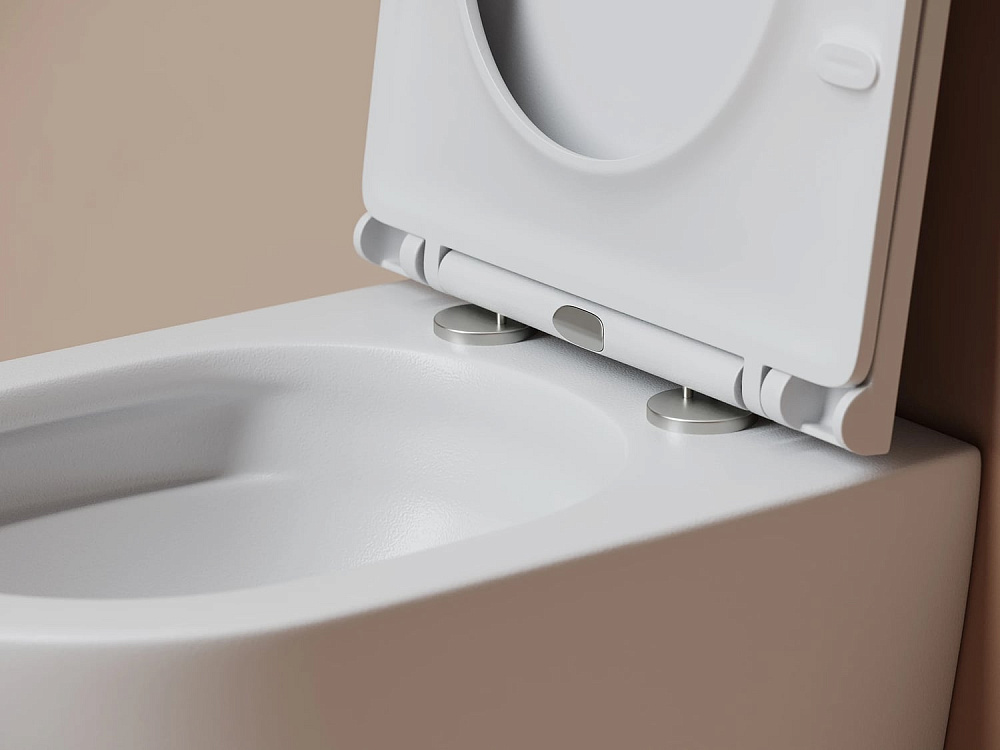Унитаз подвесной Ceramicanova Vogue CN4008TMW белый матовый