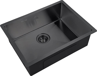 Мойка кухонная Zorg Steel Hummer SH 5844 GRAFIT