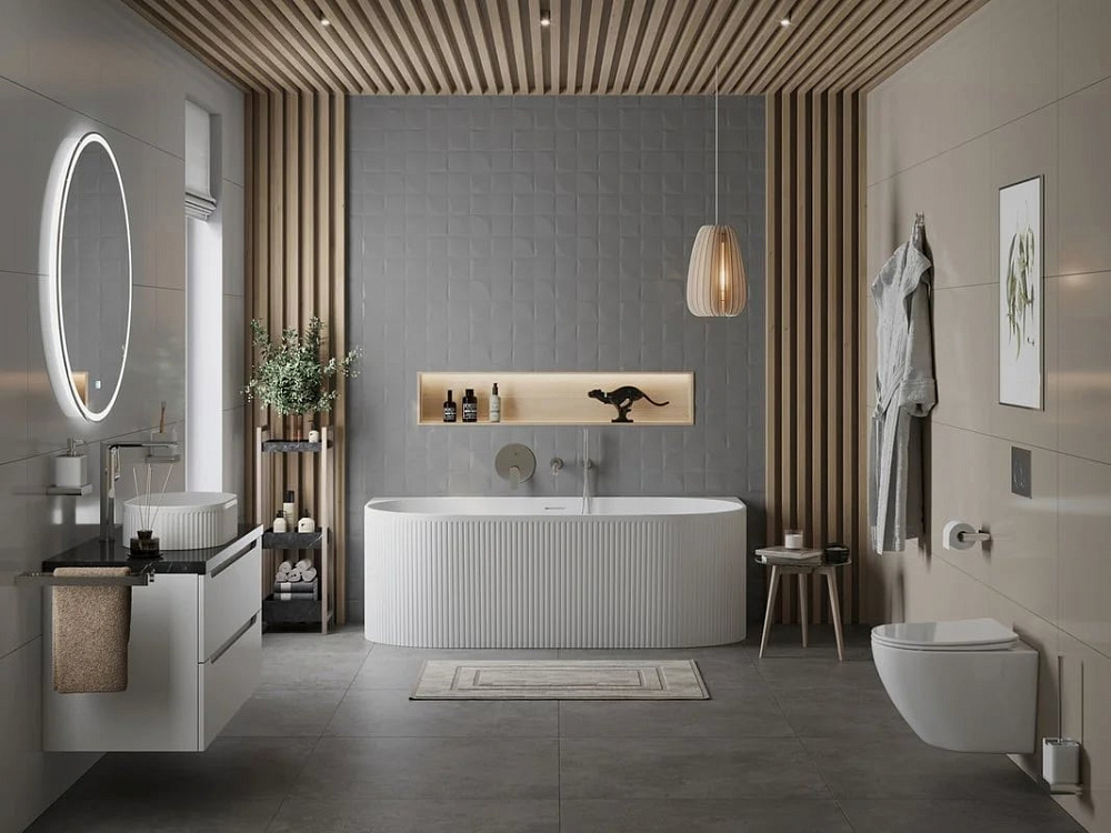 Акриловая ванна BelBagno 170x80 см, BB412-1700-800-MATT