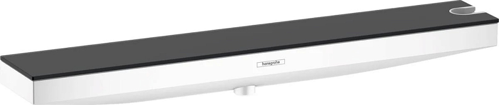 Шланговое подключение Hansgrohe Rainfinity 26858700, с полкой