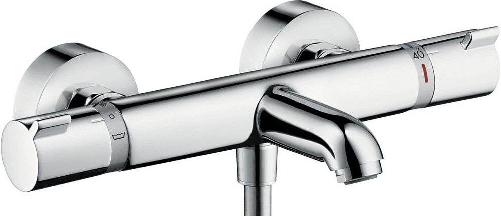 Термостатический смеситель Hansgrohe Ecostat Comfort 13114000, для ванны с душем, хром
