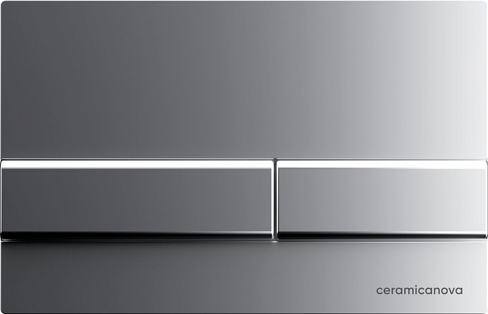 Система инсталляции для унитазов Ceramicanova Envision Flat CN1002M, кнопка хром матовый
