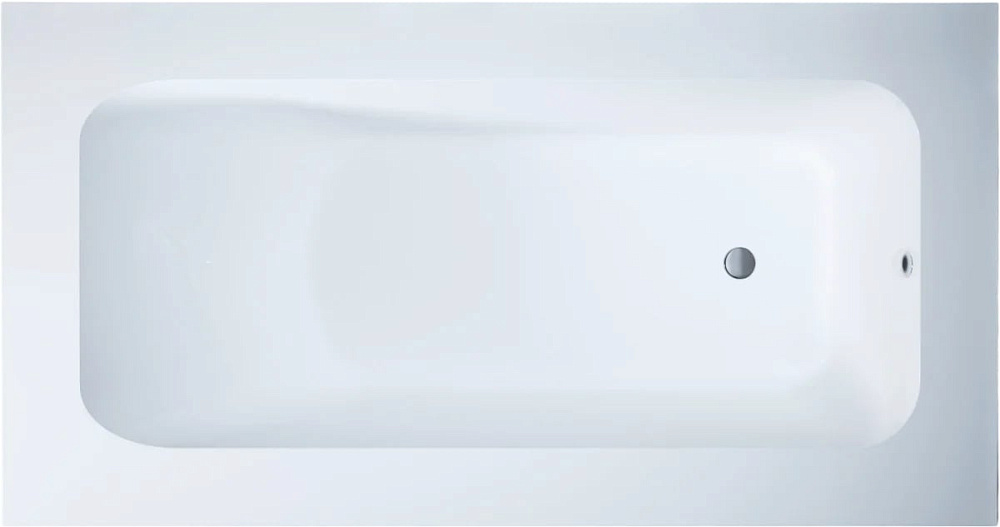 Ванна из искусственного камня Salini Orlanda Plus S-Sense 190x100 см, встраиваемая, матовая белая, н
