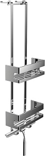 Полка Emco System 2 3545 001 27 со стеклоочистителем, хром