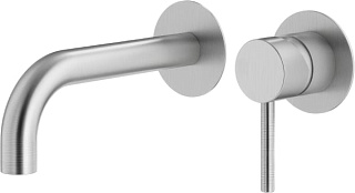 Смеситель для раковины Plumberia Selection Ixo KITXO1135CS210 С ВНУТРЕННЕЙ ЧАСТЬЮ, брашированный хро