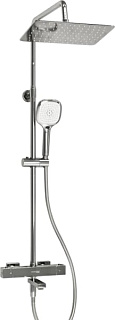 Душевая стойка Wasserkraft Aller A199.069.065.087.CH Thermo, с термостатом, хром
