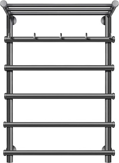 Полотенцесушитель электрический Secado Турин 1 КСП 80x60, графит, R