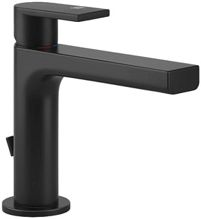 Смеситель для раковины Gessi Emporio Via manzoni 38601, черный матовый