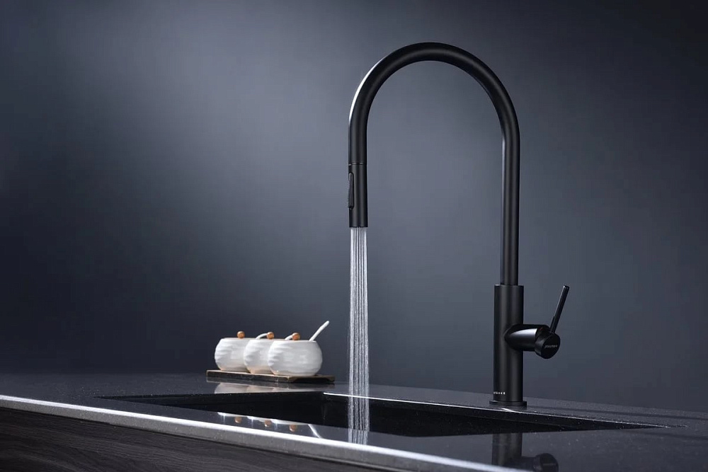 Смеситель для кухни Paulmark Senso Se215180-AN антрацит