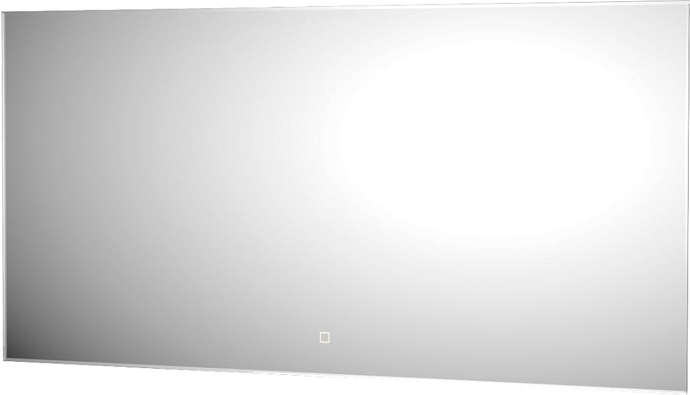 Зеркало Defesto Glow DF 2518SH 120х60 с LED-подсветкой, 3000 K, сенсорный выключатель