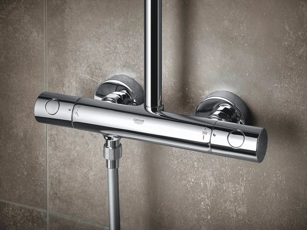 Душевая стойка Grohe Tempesta Cosmopolitan System 250 26689000, с термостатом