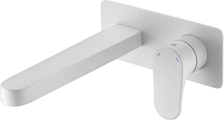 Смеситель для раковины Boheme Spectre 455-MW С ВНУТРЕННЕЙ ЧАСТЬЮ  белый