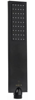 Душевая лейка Bossini Flat-One B00270.073 черная