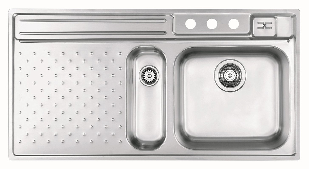 Мойка VISION 30L SAT-90 1000X510 в комп.с сифоном 1127251,