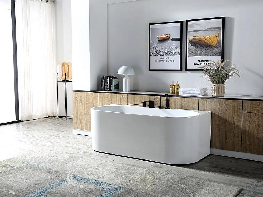 Акриловая ванна Abber 170x80 см, AB9310