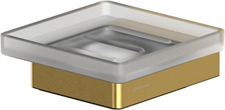 Мыльница WHITECROSS Cubo CU2420GLB брашированное золото