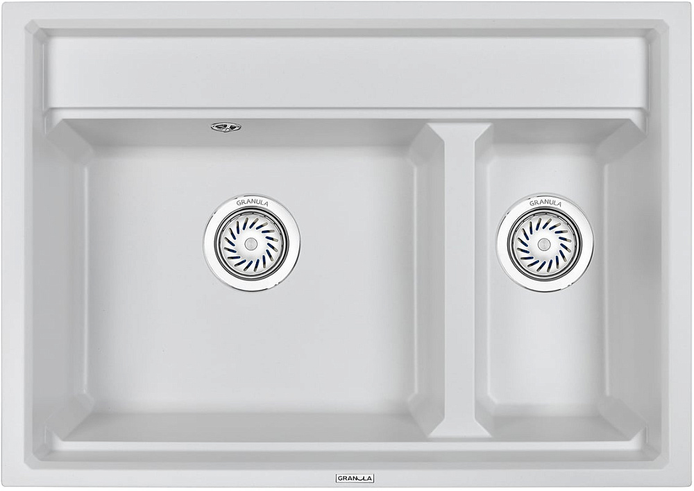 Мойка кухонная Granula Kitchen Space 7302, арктик