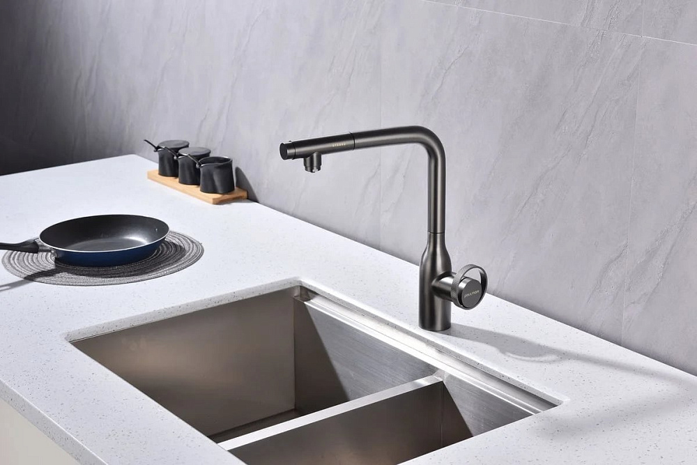 Смеситель для кухни Paulmark Urban Ur213104-B беретта