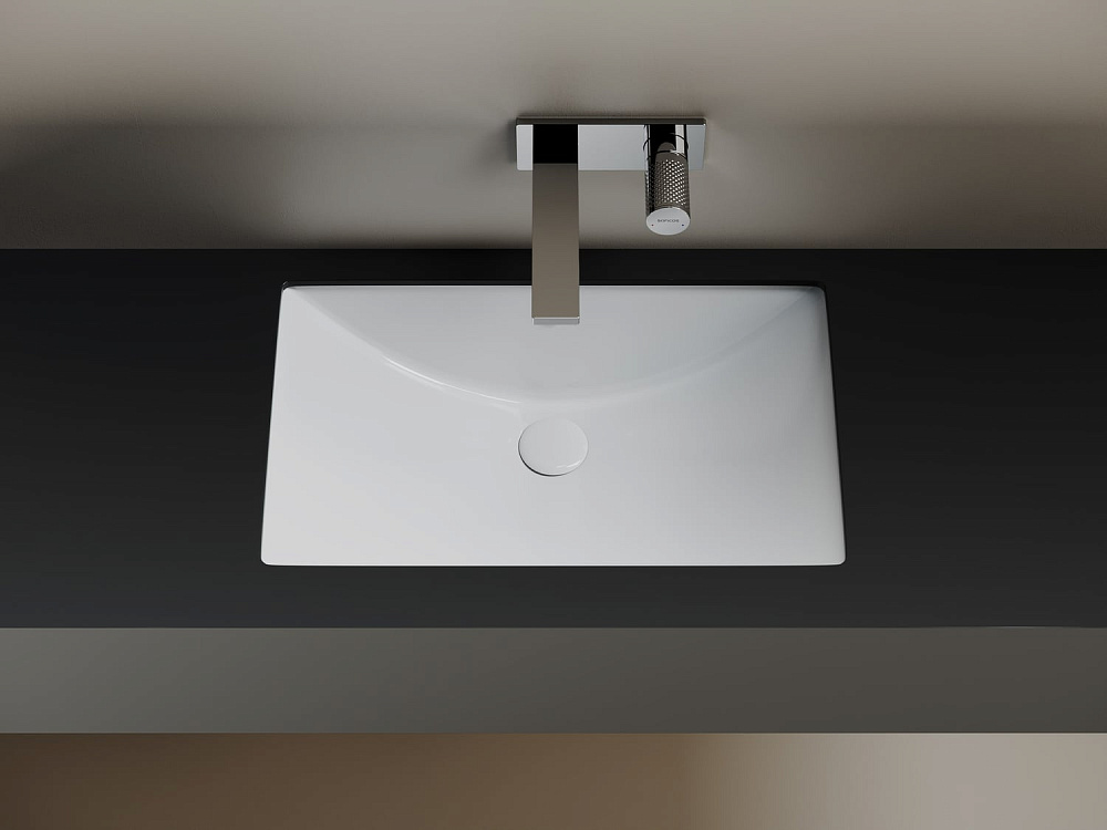 Встраиваемая раковина Ceramicanova Era CN6082 белый