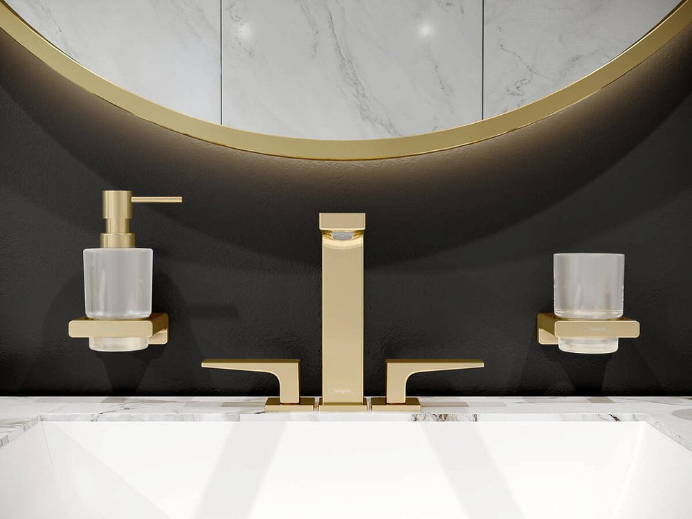 Дозатор Hansgrohe AddStoris 41745990 полированное золото