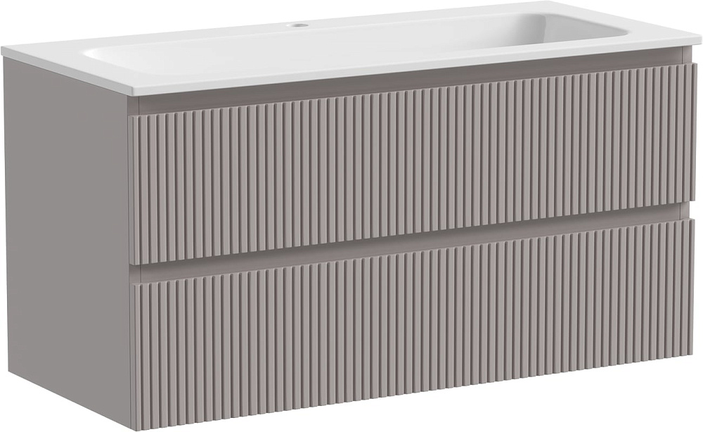 Тумба с раковиной Sancos Snob T 100 см, doha soft