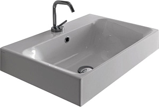 Накладная раковина Kerasan Cento 353201*1 70x45 см, белая