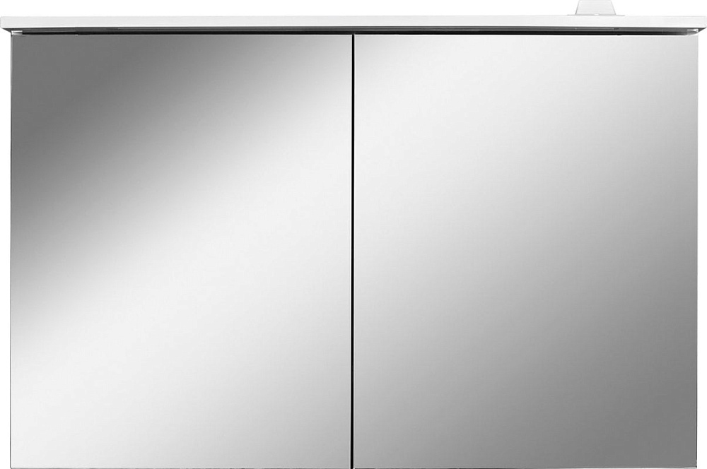 Зеркало-шкаф AM.PM Spirit V2.0 100 с LED-подсветкой, белый глянец