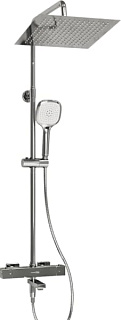 Душевая стойка Wasserkraft Aller A199.118.065.010.CH Thermo, с термостатом, хром