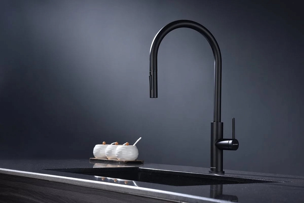 Смеситель для кухни Paulmark Senso Se215180-AN антрацит