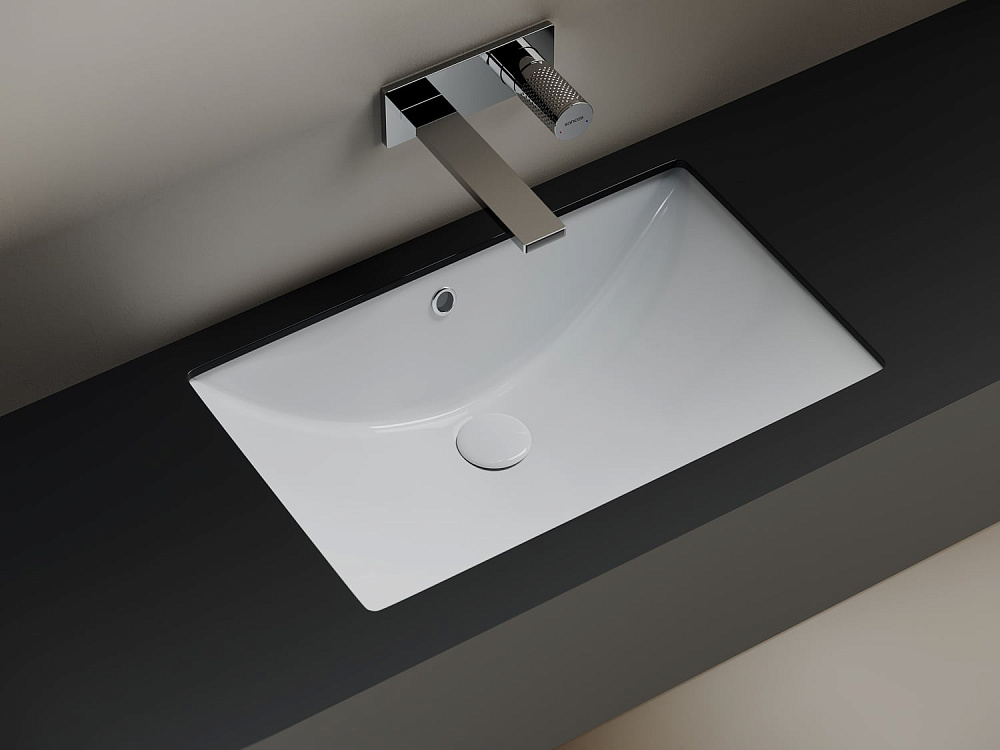 Встраиваемая раковина Ceramicanova Era CN6082 белый