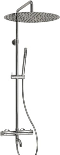 Душевая стойка Wasserkraft Berkel A188.117.137.010.CH Thermo, с термостатом, хром