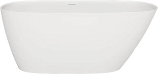 Ванна из искусственного камня Salini Sofia S-Sense 150x75 см, отдельностоящая, белая, овальная, с до