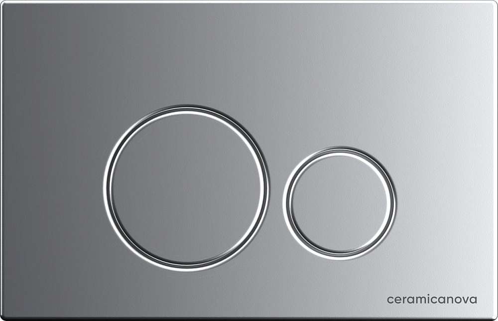 Система инсталляции для унитазов Ceramicanova Envision Round CN1001M, кнопка хром матовый