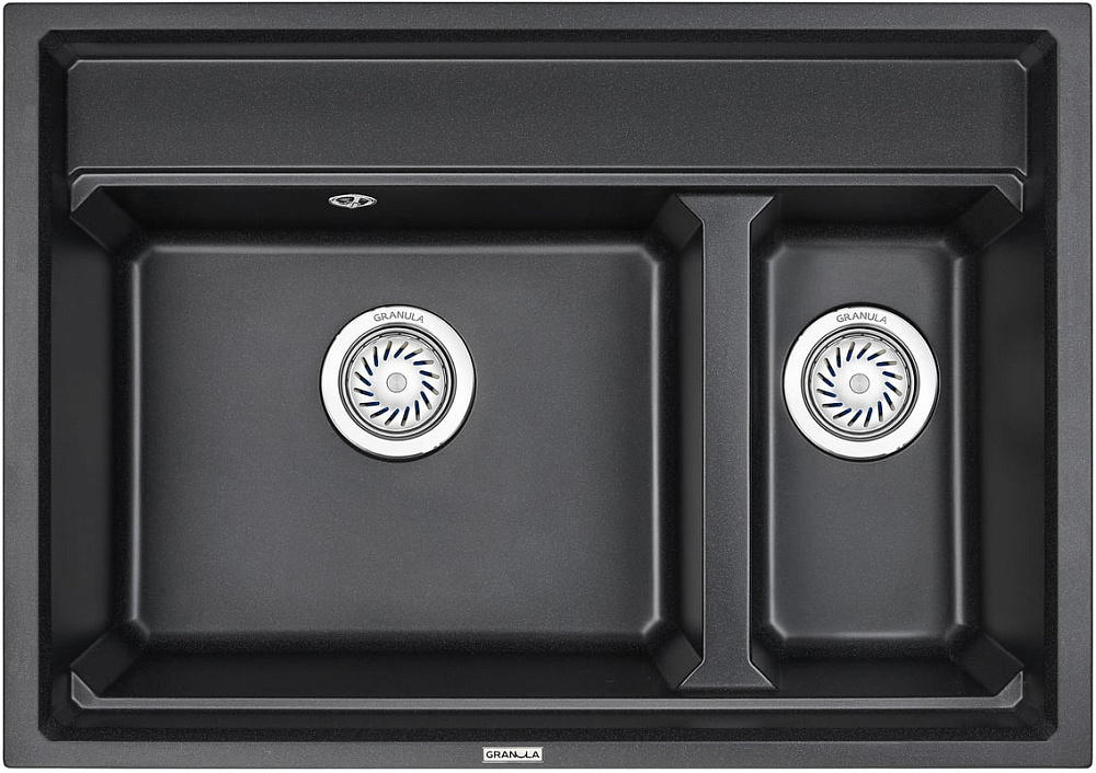 Мойка кухонная Granula Kitchen Space 7302, черный