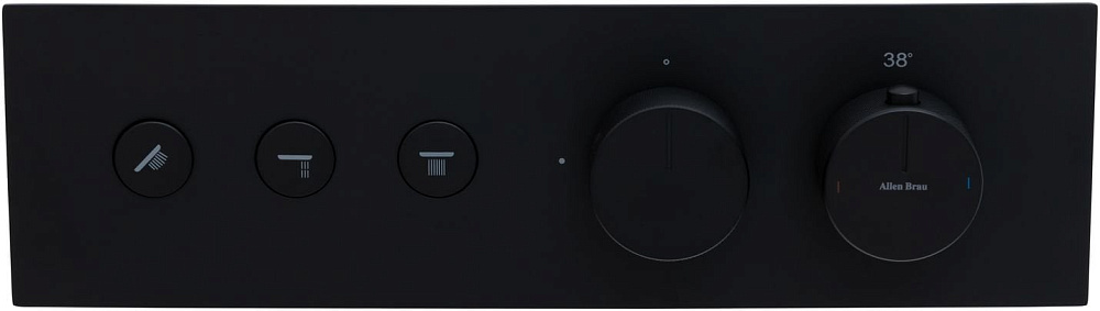Термостатический смеситель встраиваемый Allen Brau Liberty 5.33003-31 С ВНУТРЕННЕЙ ЧАСТЬЮ, матовый ч